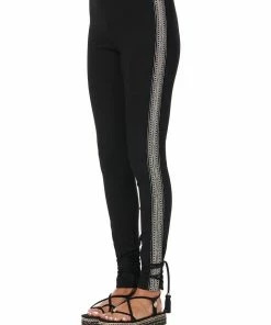 Camilla EBoutique (US) PONTE PANT WITH SIDE PANEL MIDNIGHT PEARL Sale Clothing