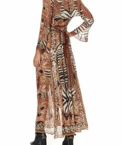 Camilla EBoutique (US) Up To 50% Off PRINTED TRENCH WILD FIRE