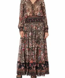 Camilla EBoutique (US) Up To 40% Off RAGLAN BUTTON UP SHIRT LIV A LITTLE