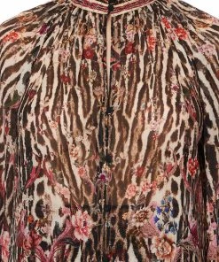 Camilla EBoutique (US) Up To 40% Off RAGLAN BUTTON UP SHIRT LIV A LITTLE