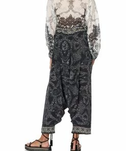 Camilla EBoutique (US) RAGLAN SLEEVE BLOUSE WITH CUFF MIDNIGHT PEARL