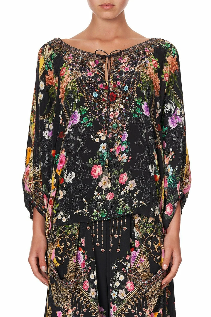 Camilla EBoutique (US) RAGLAN SLEEVE BLOUSE WITH CUFF MONTAGUES CAPULET