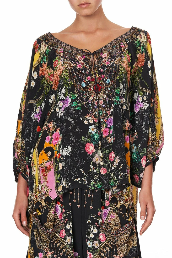 Camilla EBoutique (US) RAGLAN SLEEVE BLOUSE WITH CUFF MONTAGUES CAPULET