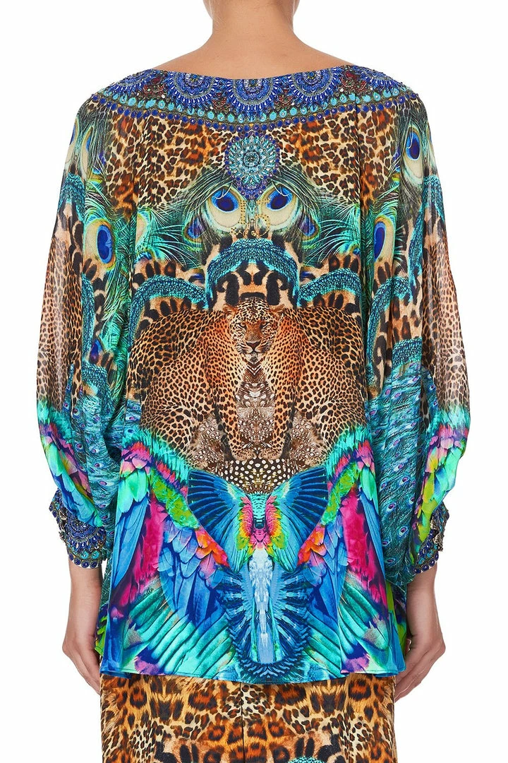 Camilla EBoutique (US) RAGLAN SLEEVE BLOUSE WITH CUFF MOTHER XANADU