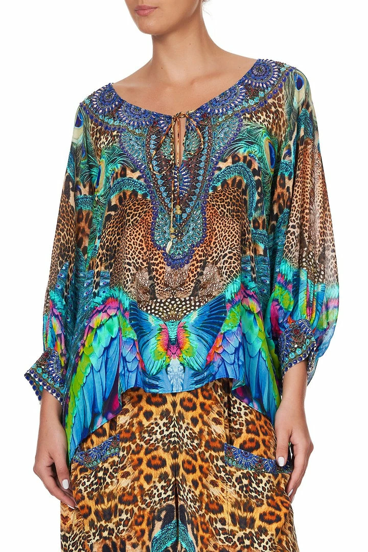 Camilla EBoutique (US) RAGLAN SLEEVE BLOUSE WITH CUFF MOTHER XANADU