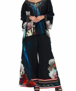 Camilla EBoutique (US) RAGLAN SLEEVE BLOUSE WITH CUFF NIGHT FLIGHT Up To 30% Off