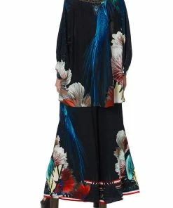 Camilla EBoutique (US) RAGLAN SLEEVE BLOUSE WITH CUFF NIGHT FLIGHT Up To 30% Off