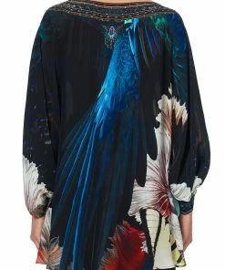 Camilla EBoutique (US) RAGLAN SLEEVE BLOUSE WITH CUFF NIGHT FLIGHT Up To 30% Off