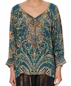 Camilla EBoutique (US) RAGLAN SLEEVE BLOUSE WITH CUFF SHES GOT GRACE