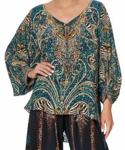 Camilla EBoutique (US) RAGLAN SLEEVE BLOUSE WITH CUFF SHES GOT GRACE