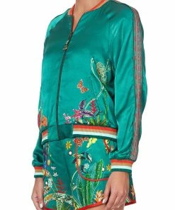 Camilla EBoutique (US) Up To 40% Off RAGLAN SLEEVE BOMBER JACKET PARADISE CIRCUS