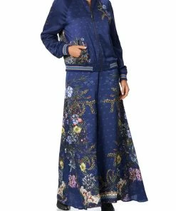 Camilla EBoutique (US) RAGLAN SLEEVE BOMBER JACKET SOUTHERN TWILIGHT