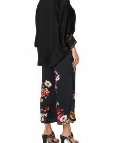 Camilla EBoutique (US) RAGLAN SLEEVE BUTTON UP TOP MIRROR MIRROR