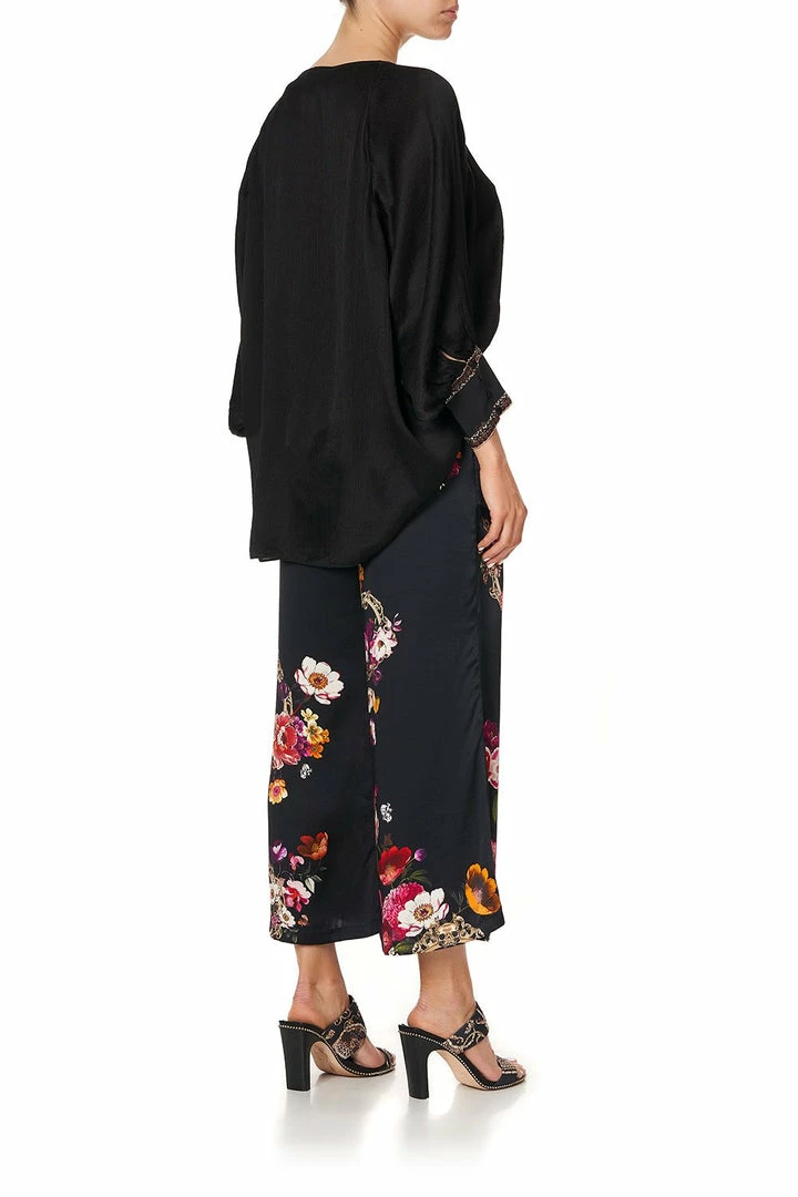 Camilla EBoutique (US) RAGLAN SLEEVE BUTTON UP TOP MIRROR MIRROR