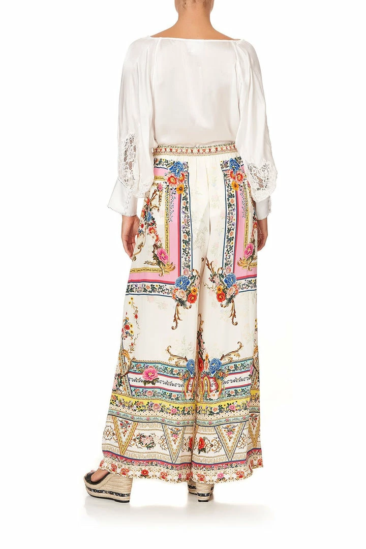 Camilla EBoutique (US) RAGLAN SLEEVE BUTTON UP TOP SOLID CREAM