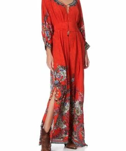 Camilla EBoutique (US) Up To 50% Off RAGLAN SLEEVE DRESS WITH CUFFS WONDERING WARATAH