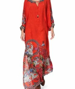 Camilla EBoutique (US) Up To 50% Off RAGLAN SLEEVE DRESS WITH CUFFS WONDERING WARATAH