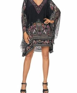 Camilla EBoutique (US) RAGLAN SLEEVE FLARED KAFTAN RESTLESS NIGHTS Up To 40% Off