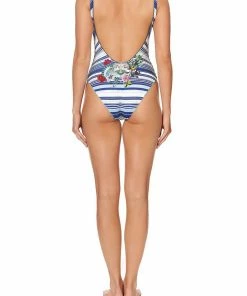 Camilla EBoutique (US) REVERSIBLE SCOOP ONE PIECE MOON GARDEN