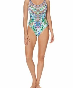 Camilla EBoutique (US) REVERSIBLE SCOOP ONE PIECE MOON GARDEN