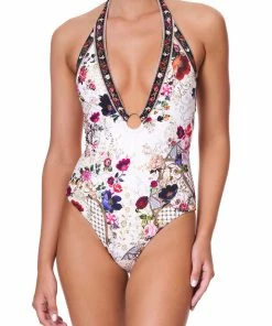 Camilla EBoutique (US) RING DETAIL PLUNGE V ONE PIECE FAIRY GODMOTHER