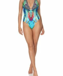 Camilla EBoutique (US) RING DETAIL PLUNGE V ONE PIECE REEF WARRIOR