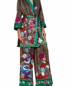 Camilla EBoutique (US) ROLL COLLAR PYJAMA JACKET JEWEL OF JUPITER