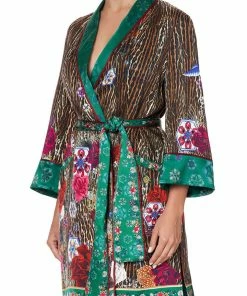 Camilla EBoutique (US) ROLL COLLAR PYJAMA JACKET JEWEL OF JUPITER
