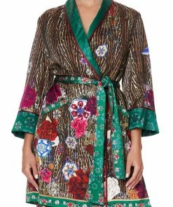 Camilla EBoutique (US) ROLL COLLAR PYJAMA JACKET JEWEL OF JUPITER