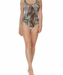 Camilla EBoutique (US) ROUCHED ONE PIECE COSMIC CONFLICT Up To 50% Off