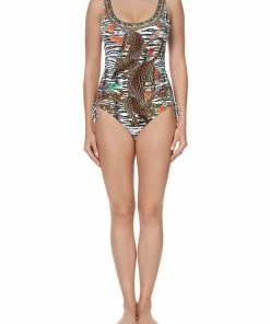 Camilla EBoutique (US) ROUCHED ONE PIECE COSMIC CONFLICT Up To 50% Off