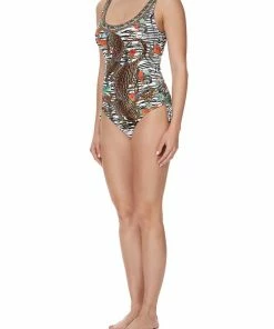 Camilla EBoutique (US) ROUCHED ONE PIECE COSMIC CONFLICT Up To 50% Off