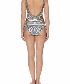 Camilla EBoutique (US) ROUCHED ONE PIECE COSMIC CONFLICT Up To 50% Off
