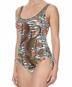 Camilla EBoutique (US) ROUCHED ONE PIECE COSMIC CONFLICT Up To 50% Off