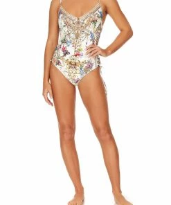 Camilla EBoutique (US) ROUCHED SIDE ONE PIECE BY THE MEADOW Up To 30% Off