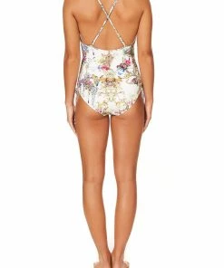 Camilla EBoutique (US) ROUCHED SIDE ONE PIECE BY THE MEADOW Up To 30% Off