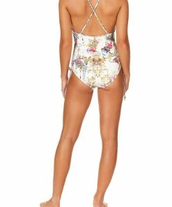 Camilla EBoutique (US) ROUCHED SIDE ONE PIECE BY THE MEADOW Up To 30% Off