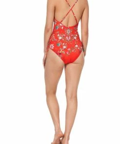 Camilla EBoutique (US) Up To 30% Off ROUCHED SIDE ONE PIECE CAMEOS CAN CAN