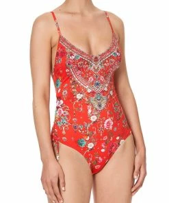 Camilla EBoutique (US) Up To 30% Off ROUCHED SIDE ONE PIECE CAMEOS CAN CAN