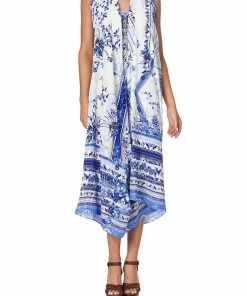 Camilla EBoutique (US) ROUND NECK KAFTAN CARDS FROM THE COAST