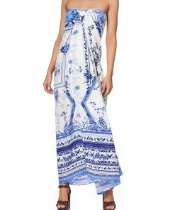 Camilla EBoutique (US) ROUND NECK KAFTAN CARDS FROM THE COAST