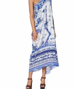 Camilla EBoutique (US) ROUND NECK KAFTAN CARDS FROM THE COAST