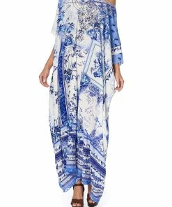 Camilla EBoutique (US) ROUND NECK KAFTAN CARDS FROM THE COAST