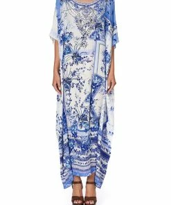 Camilla EBoutique (US) ROUND NECK KAFTAN CARDS FROM THE COAST