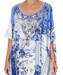 Camilla EBoutique (US) ROUND NECK KAFTAN CARDS FROM THE COAST