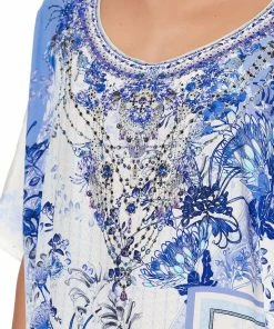 Camilla EBoutique (US) ROUND NECK KAFTAN CARDS FROM THE COAST