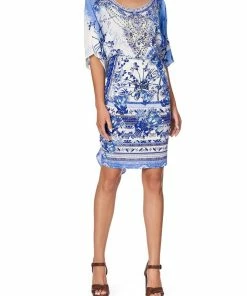 Camilla EBoutique (US) ROUND NECK KAFTAN CARDS FROM THE COAST