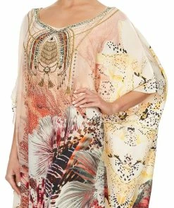 Camilla EBoutique (US) ROUND NECK KAFTAN COASTAL TREASURE Up To 30% Off