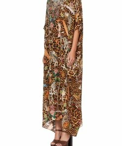 Camilla EBoutique (US) ROUND NECK KAFTAN FAUNA ELECTRO Up To 40% Off