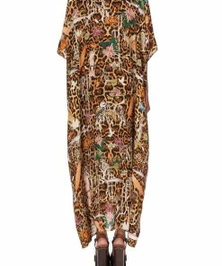 Camilla EBoutique (US) ROUND NECK KAFTAN FAUNA ELECTRO Up To 40% Off
